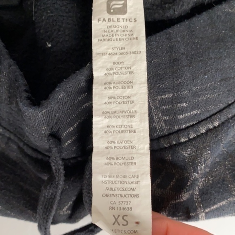 Fabletics Black Joggers Size XS - Picture 4 of 8